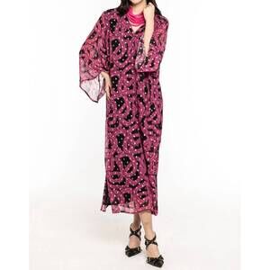 NEW HOLLY SHAE DESIGN maria dress in holiday geo